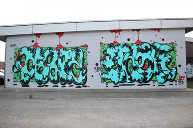 Graffiti Wall - Photo by strasbourgraffiti