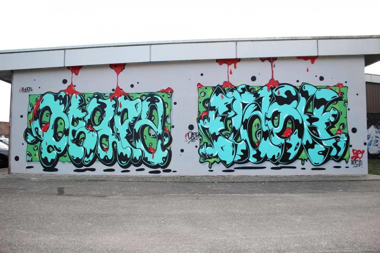 Graffiti Wall - Photo by strasbourgraffiti