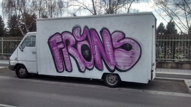 Graffiti Bombing - Photo by strasbourgraffiti