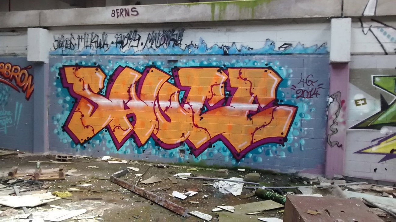 Graffiti Wall - Photo by strasbourgraffiti