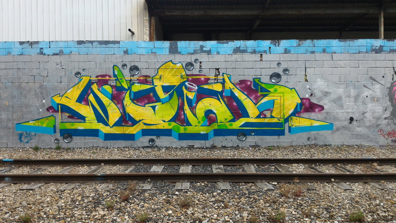 Graffiti Wall - Photo by strasbourgraffiti