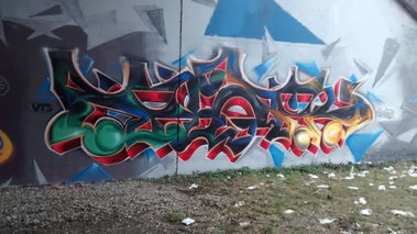 Graffiti Wall - Photo by strasbourgraffiti