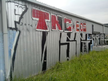 Graffiti Bombing - Photo by strasbourgraffiti