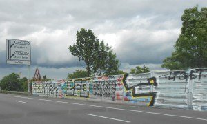 Graffiti Bombing - Photo by strasbourgraffiti