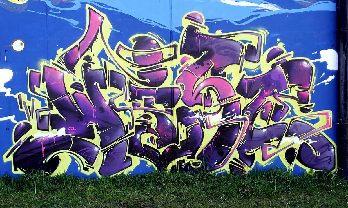 Graffiti Wall - Photo by strasbourgraffiti