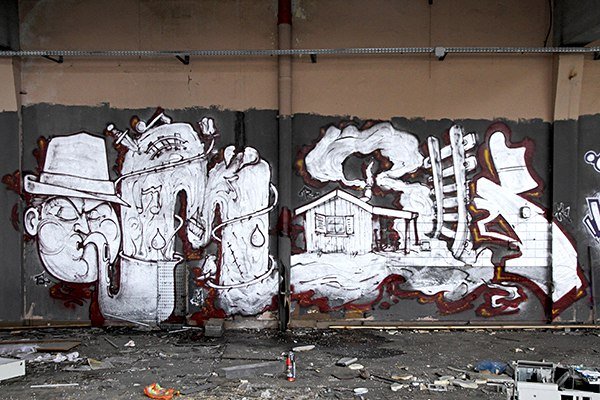 Graffiti Wall - Photo by strasbourgraffiti