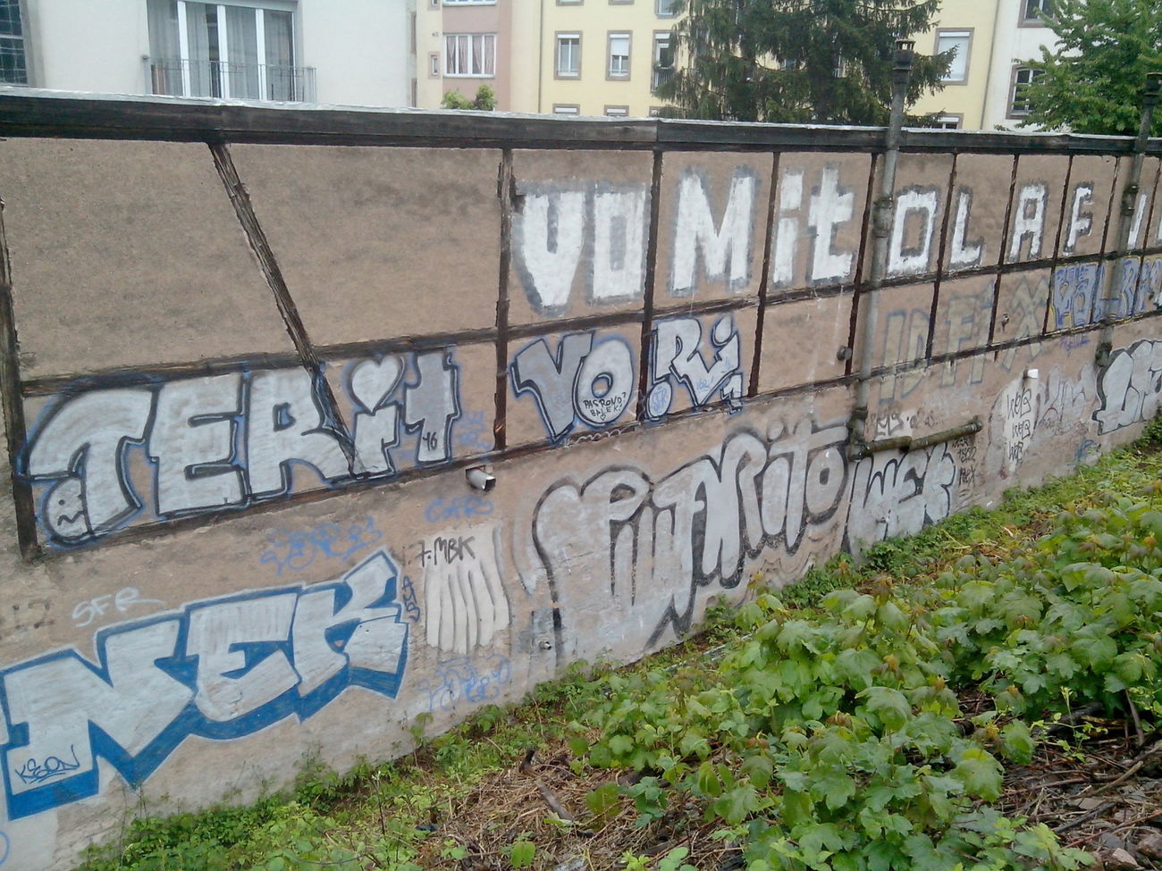 Graffiti Bombing - Photo by strasbourgraffiti