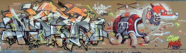 Graffiti Wall - Photo by strasbourgraffiti