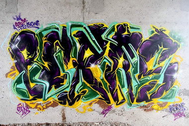 Graffiti Wall - Photo by strasbourgraffiti