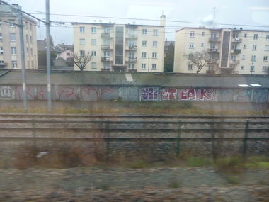 Graffiti Bombing - Photo by strasbourgraffiti