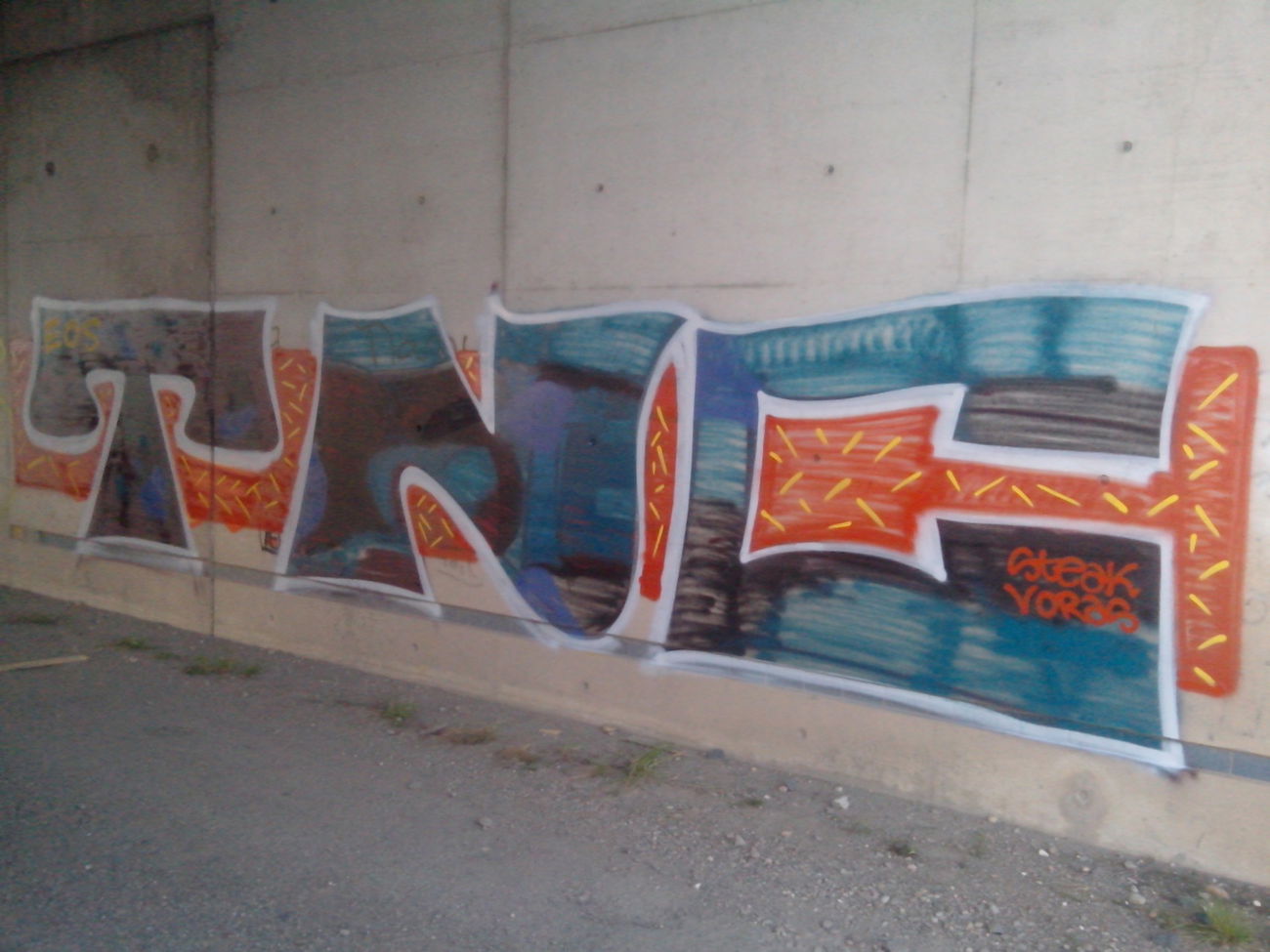 Graffiti Bombing - Photo by strasbourgraffiti