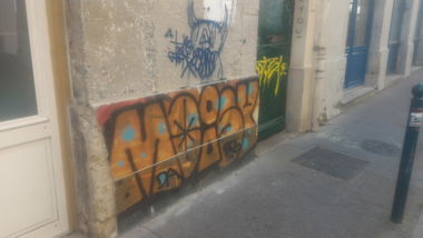 Graffiti Bombing - Photo by strasbourgraffiti