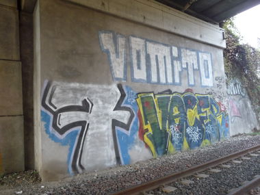 Graffiti Bombing - Photo by strasbourgraffiti