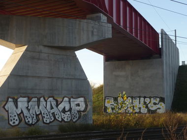 Graffiti Bombing - Photo by strasbourgraffiti
