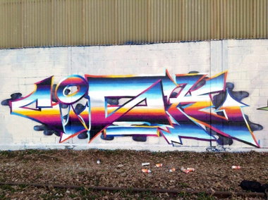 Graffiti Wall - Photo by strasbourgraffiti