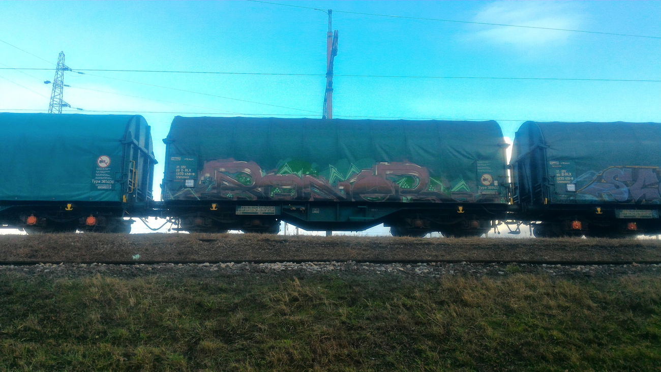 Graffiti Train - Photo by strasbourgraffiti