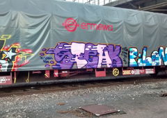 Graffiti Train - Photo by strasbourgraffiti
