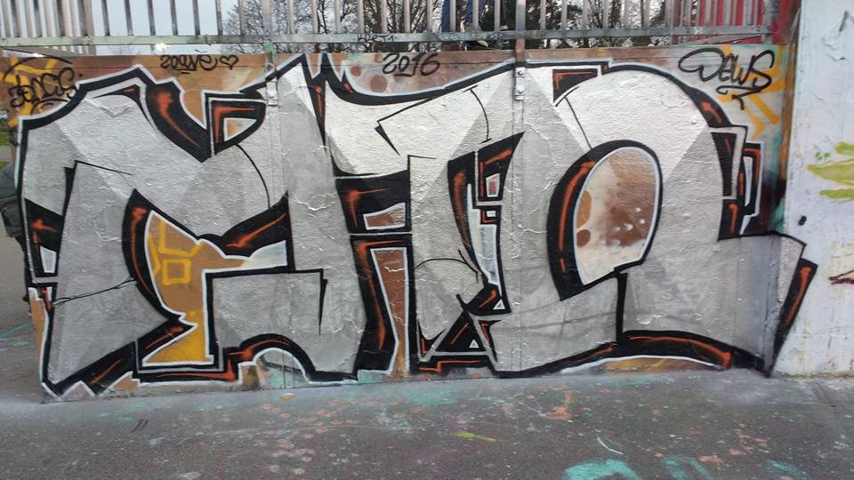 Graffiti Wall - Photo by strasbourgraffiti