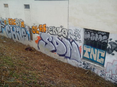 Graffiti Bombing - Photo by strasbourgraffiti