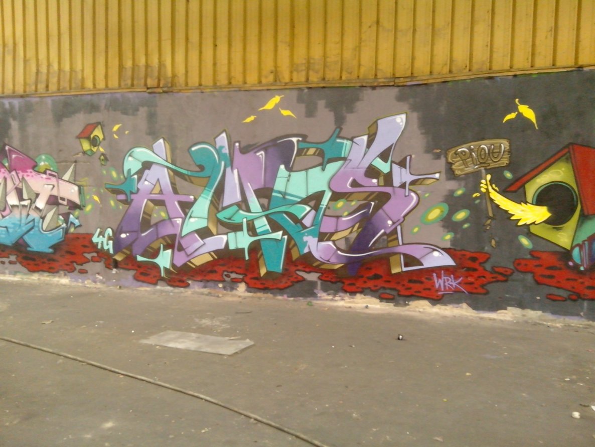 Graffiti Wall - Photo by strasbourgraffiti