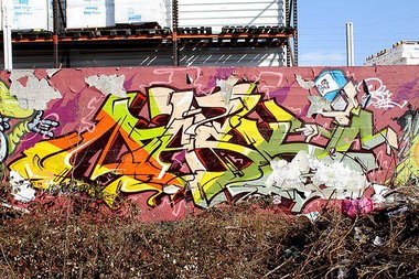 Graffiti Wall - Photo by strasbourgraffiti