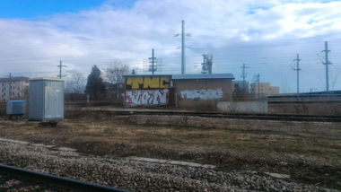 Graffiti Bombing - Photo by strasbourgraffiti