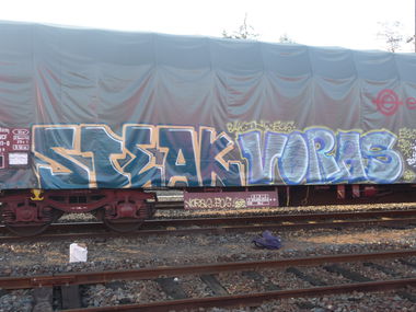Graffiti Train - Photo by strasbourgraffiti