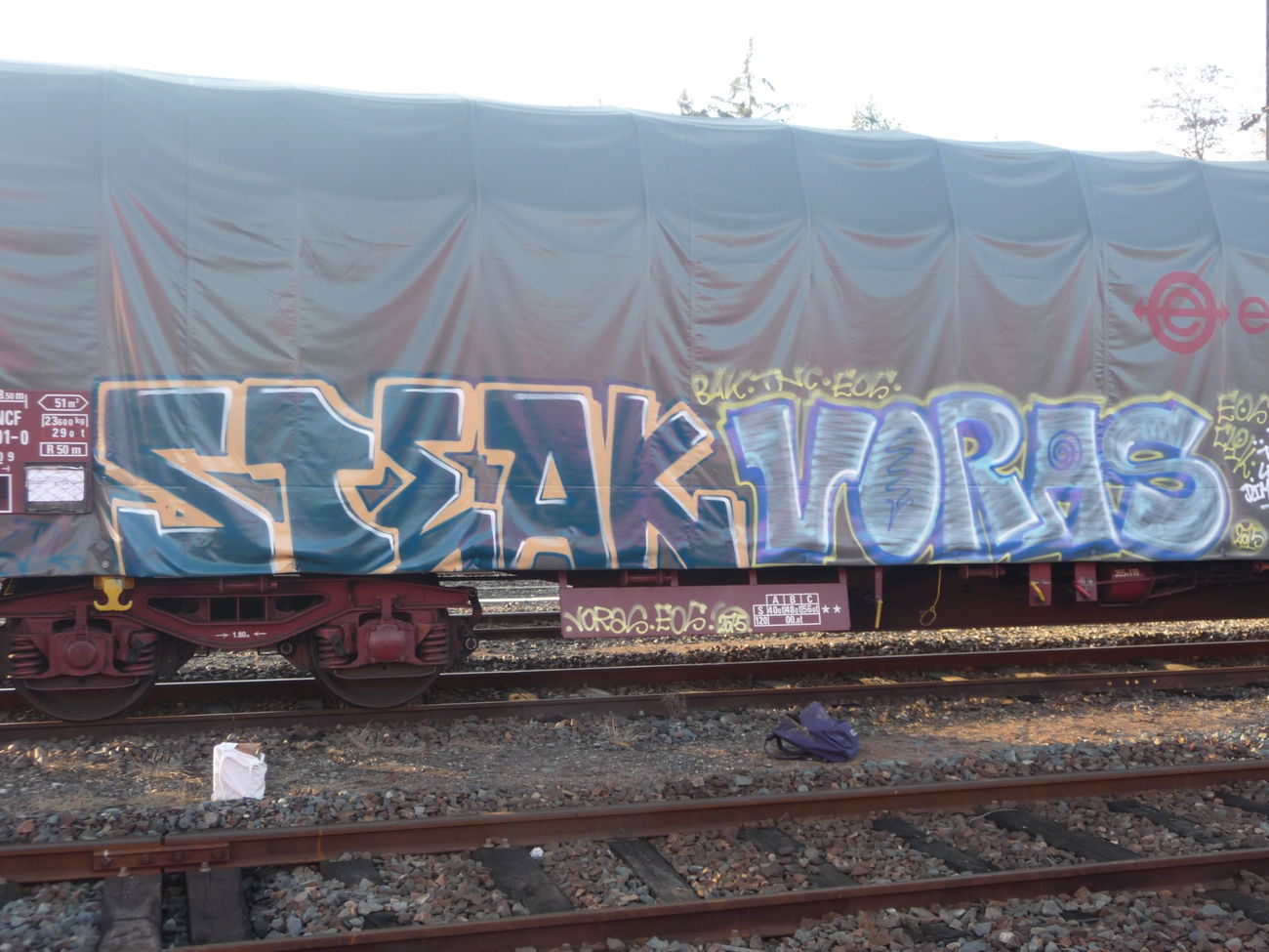 Graffiti Train - Photo by strasbourgraffiti