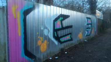 Graffiti Bombing - Photo by strasbourgraffiti