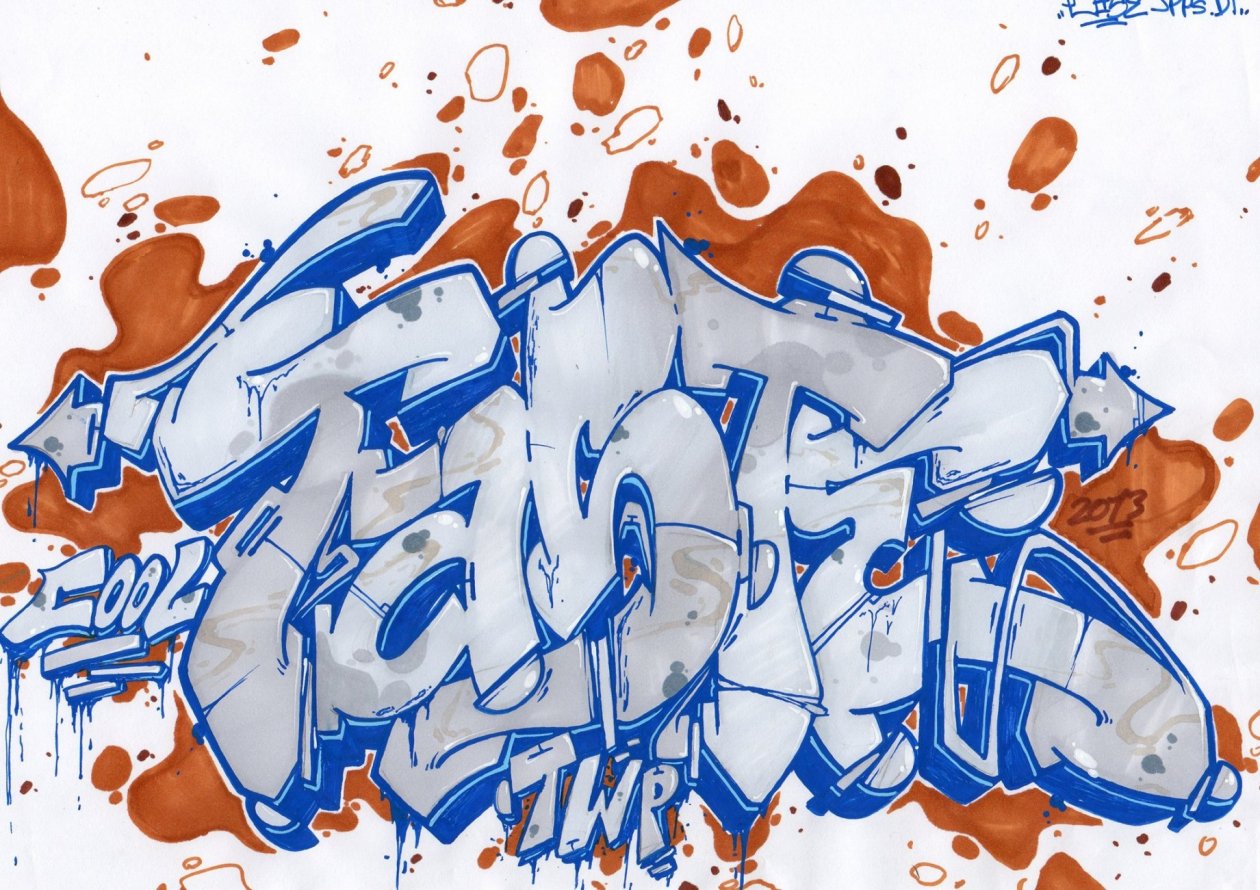 Graffiti Sketch - Photo by strasbourgraffiti