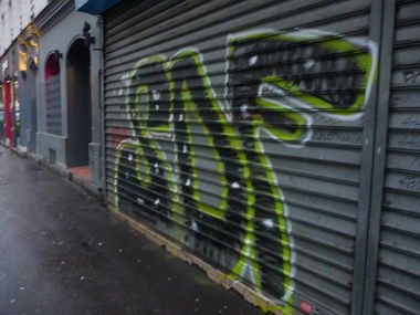 Graffiti Bombing - Photo by strasbourgraffiti