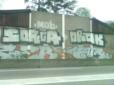 Graffiti Bombing - Photo by strasbourgraffiti