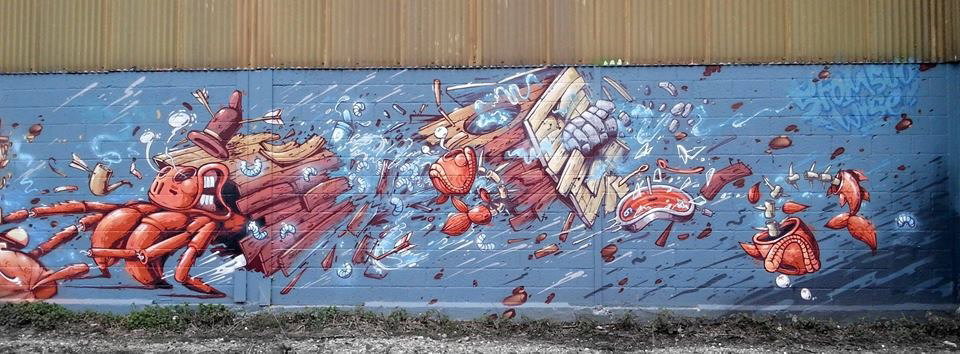 Graffiti Wall - Photo by strasbourgraffiti