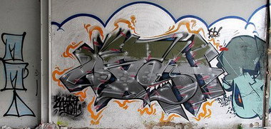 Graffiti Wall - Photo by strasbourgraffiti
