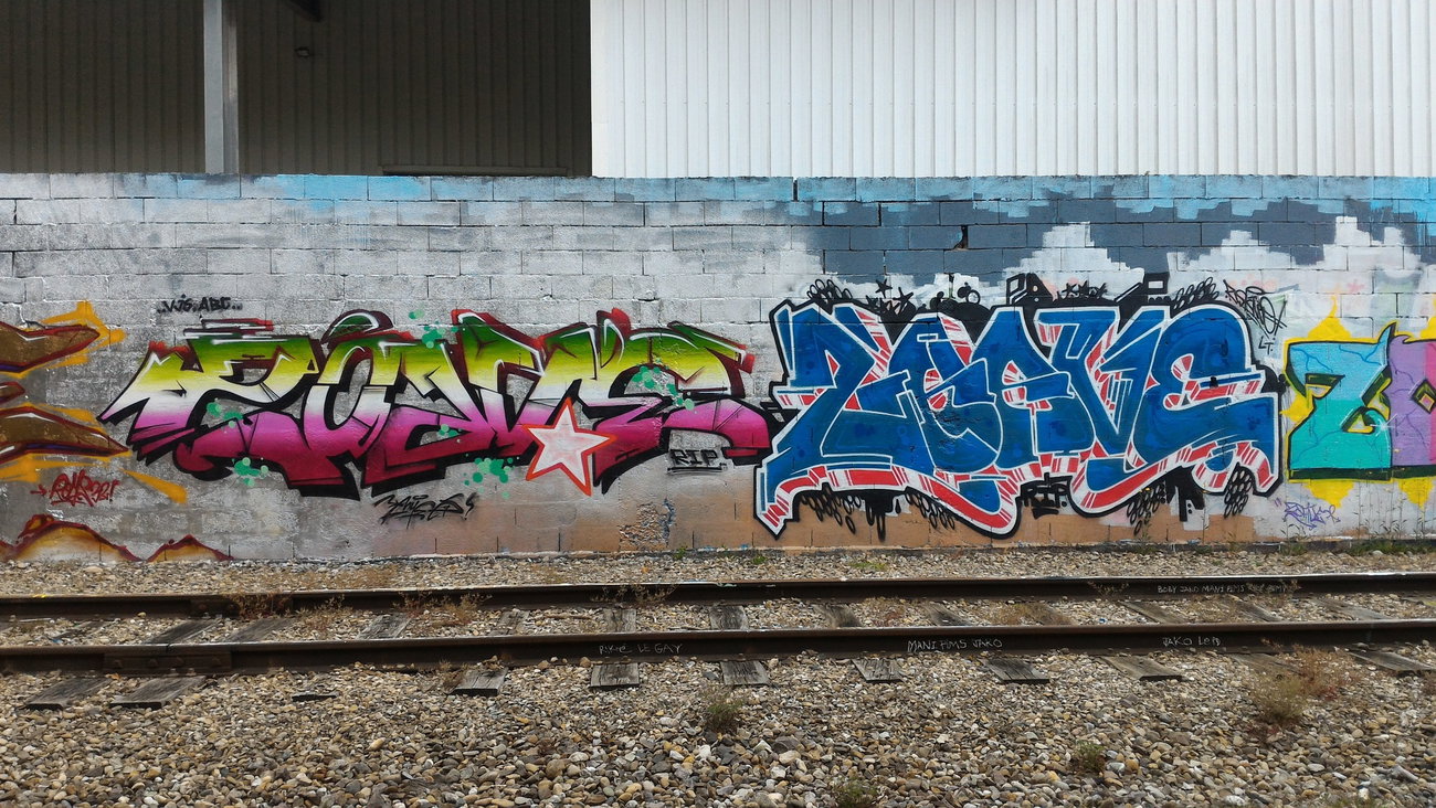 Graffiti Wall - Photo by strasbourgraffiti