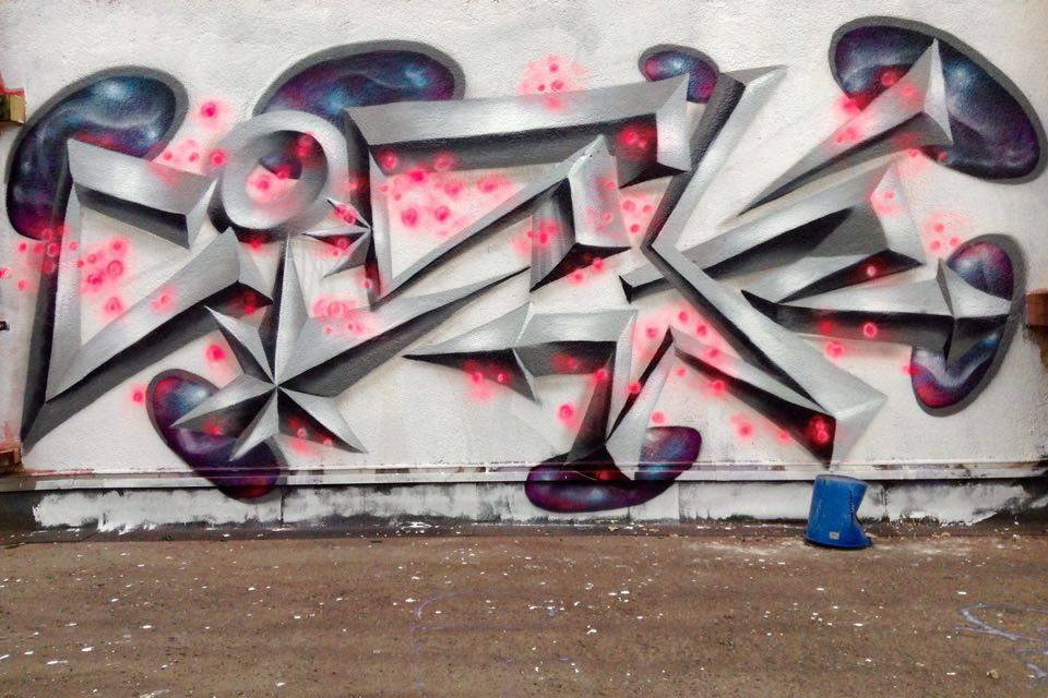 Graffiti Wall - Photo by strasbourgraffiti