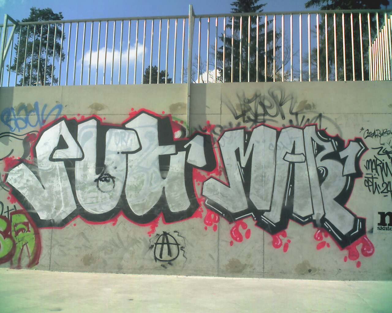 Graffiti Wall - Photo by strasbourgraffiti