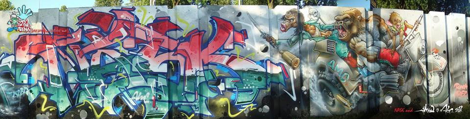 Graffiti Wall - Photo by strasbourgraffiti