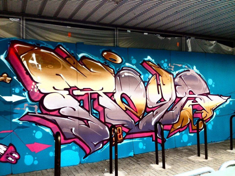 Graffiti Wall - Photo by strasbourgraffiti