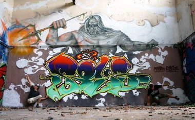 Graffiti Wall - Photo by strasbourgraffiti