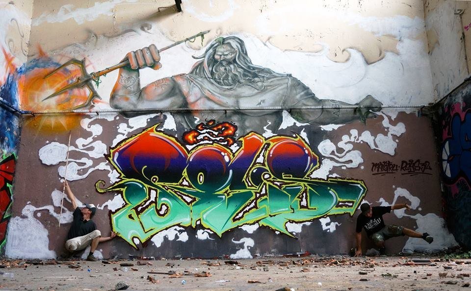 Graffiti Wall - Photo by strasbourgraffiti
