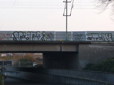 Graffiti Bombing - Photo by strasbourgraffiti