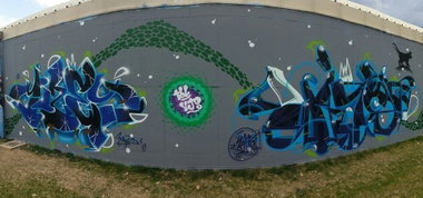 Graffiti Wall - Photo by strasbourgraffiti
