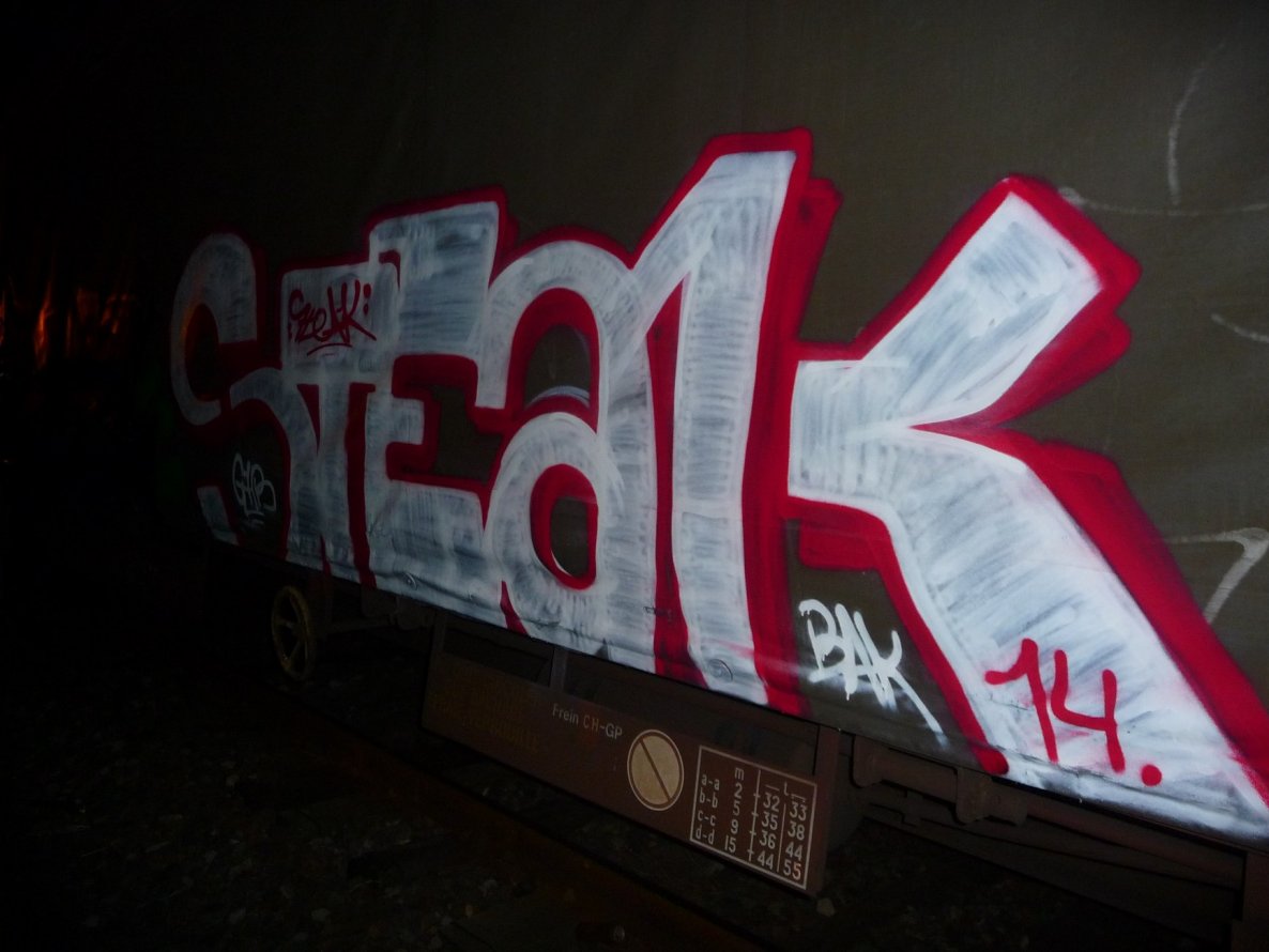 Graffiti Train - Photo by strasbourgraffiti (2014)