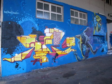 Graffiti Wall - Photo by strasbourgraffiti