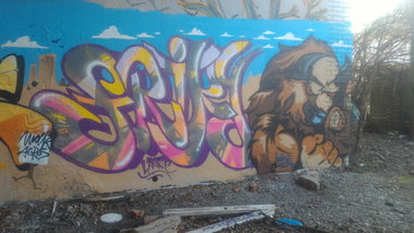 Graffiti Wall - Photo by strasbourgraffiti