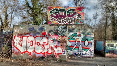 Graffiti Wall - Photo by strasbourgraffiti