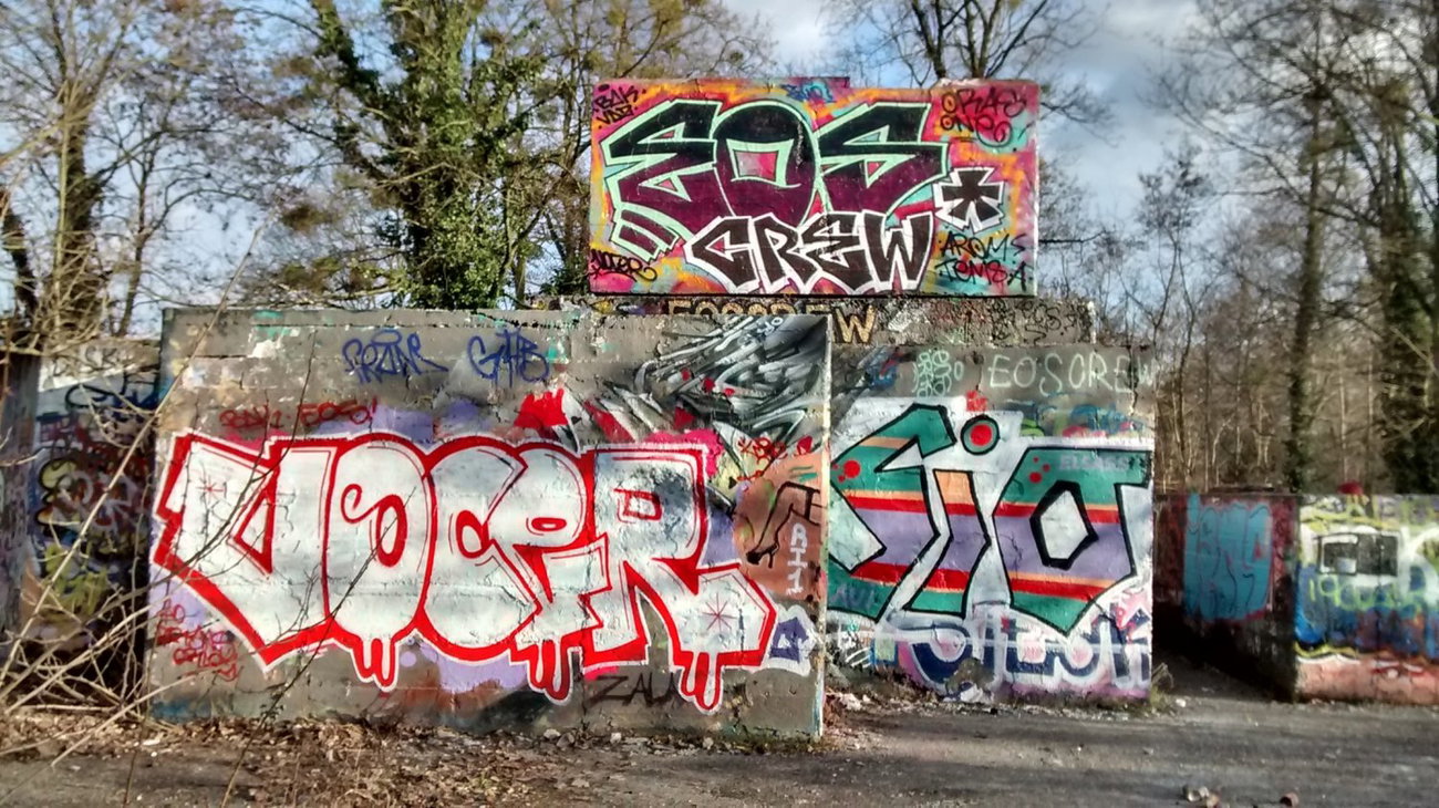 Graffiti Wall - Photo by strasbourgraffiti