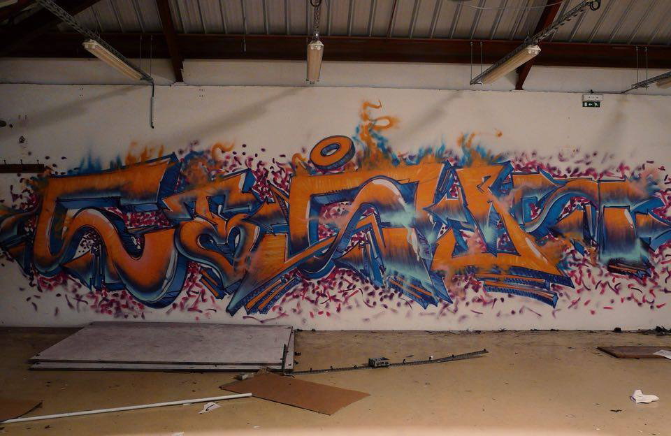 Graffiti Wall - Photo by strasbourgraffiti