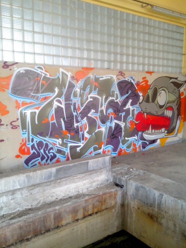 Graffiti Wall - Photo by strasbourgraffiti
